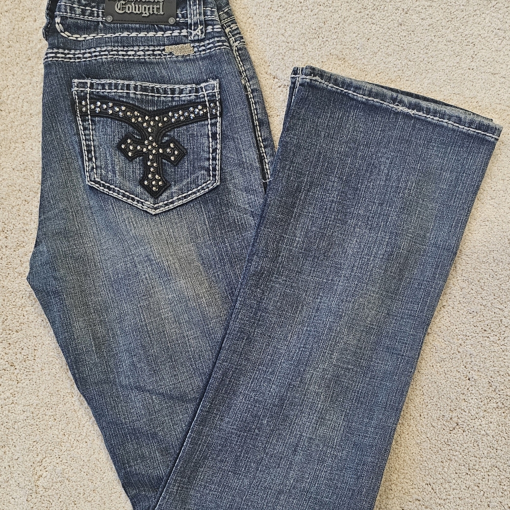 Rock & Roll Cowgirl Womens's Blue Jeans